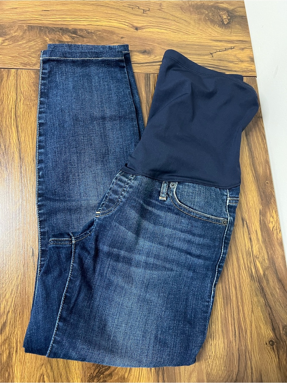 Gap Maternity Resolution 1969 True Skinny Jeans Full Panel Size 6R